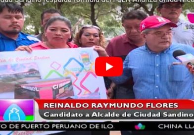 Ciudad Sandino respalda fórmula del FSLN Alianza Unida Nicaragua Triunfa