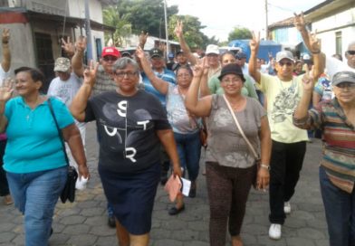 Familias Corinteñas mantienen respaldo a la formula FSLN para elecciones municipales.