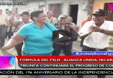 Chinadega: Fórmula del FSLN Alianza Unida Nicaragua Triunfa continuará el progreso de Corinto