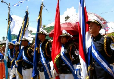Corinto celebra fiestas patrias con amor y gratitud a nuestros héroes nacionales