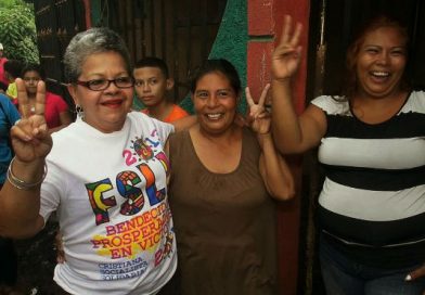 Población Chinandegana continúa manifestando su apoyo a la formula edilicia Sandinista