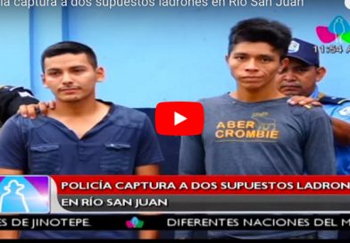 Policía captura a dos supuestos ladrones en Río San Juan