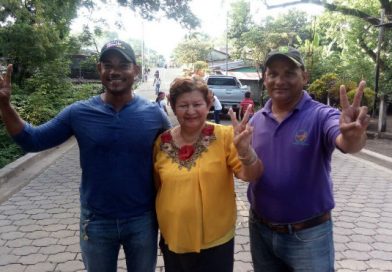 Población viejana respalda el progreso y desarrollo de su municipio con los candidatos del FSLN