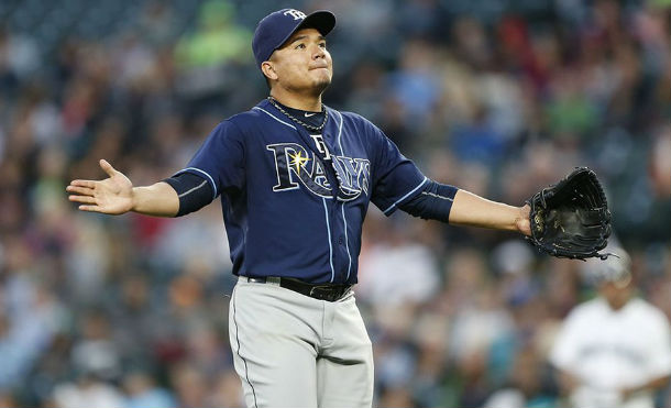 Erasmo Ramírez cierra la temporada ante su verdugo