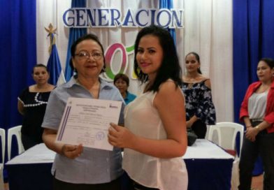 Chinandega: Escuela Técnica y de Oficios gradúa a 76 nuevos protagonistas