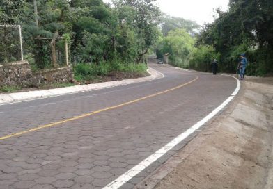 MTI inaugura adoquinado del Camino Estelí - La Estanzuela