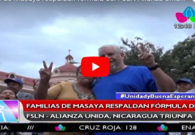 Familias de Masaya respaldan fórmula del FSLN Alianza Unida Nicaragua Triunfa