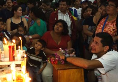 Masaya participa con fe y tradición en alborada de San Miguel
