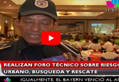 Realizan foro técnico sobre riesgo urbano, búsqueda y rescate