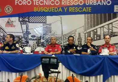 Bomberos Unificados realizan Foro sobre Riesgo Urbano, Búsqueda y Rescate