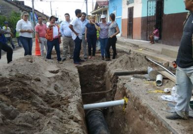 Avanza última etapa del proyecto de agua potable y alcantarillado en Granada