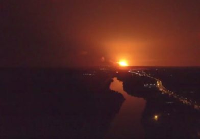 Ucrania: Evacuaciones tras un incendio y explosiones en un gran almacén militar