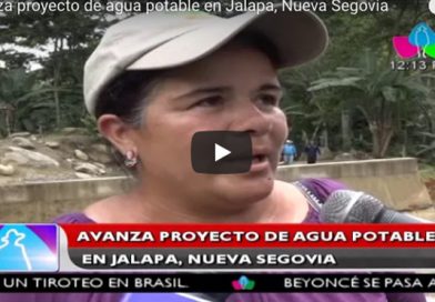 Avanza proyecto de agua potable en Jalapa, Nueva Segovia