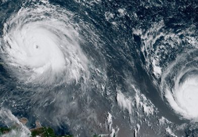 José alcanza el poder de Irma: ya es un huracán de categoría 4