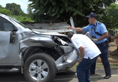 Rivas: accidente de tránsito en el Km 103 deja dos muertos