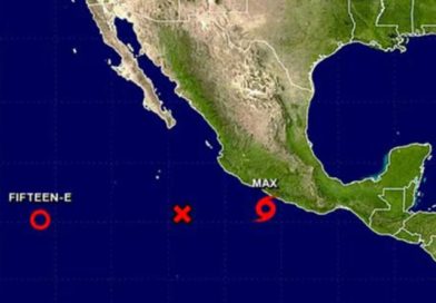 Alerta en México por la formación de la tormenta tropical Max en el Océano Pacífico