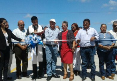 Familias de Occidente celebran la rehabilitación de la carretera Chinandega - Guasaule