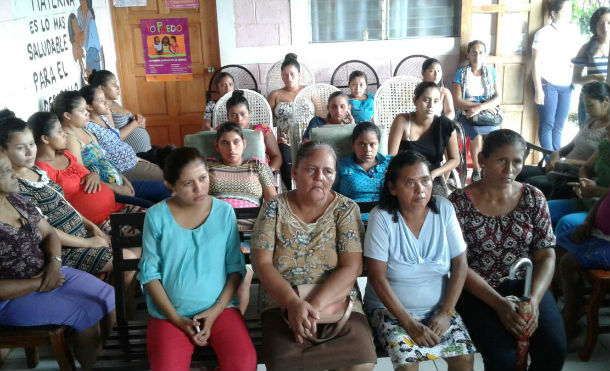 Nueva Guinea: SILAIS Zelaya Central capacita a mujeres embarazadas