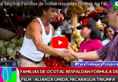 Nueva Segovia: Familias de Ocotal respaldan fórmula del FSLN Alianza Unida Nicaragua Triunfa