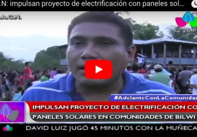 R.A.C.N: impulsan proyecto de electrificación con paneles solares en comunidad de Bilwi