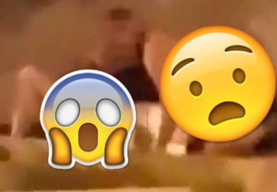 Pareja es captada teniendo intimidad en una calle de España
