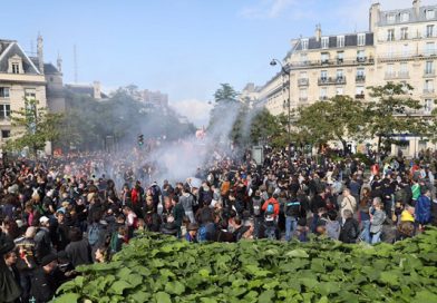 Violencia en París, por las nuevas reformas laborales