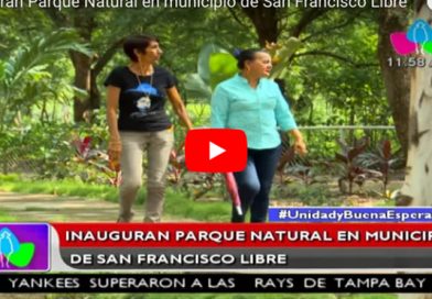 Inauguran Parque Natural en municipio de San Francisco Libre
