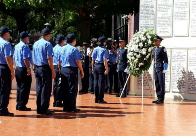 Policía Nacional rinde homenaje a oficiales caídos en cumplimiento del deber