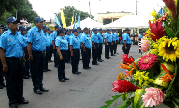 Chinandega: Policía Nacional realiza acto de ascenso de grados