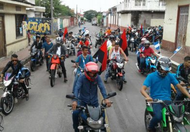 Motorizados de San Isidro participan en el Rally Patrio