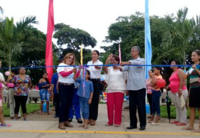 Rivas: Inauguran parque de ferias en la comunidad de Pueblo Nuevo