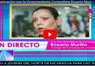 rmz 0Comunicación con la Vicepresidenta Compañera Rosario Murillo 06 Septiembre 20176 09 17