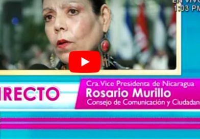 Comunicación con la Vicepresidenta Compañera Rosario Murillo 12 Septiembre 2017