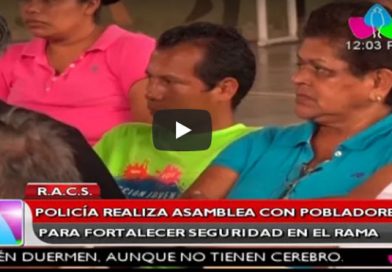 R.A.C.S: Policía Nacional realiza asamblea con pobladores para fortalecer seguridad en el Rama