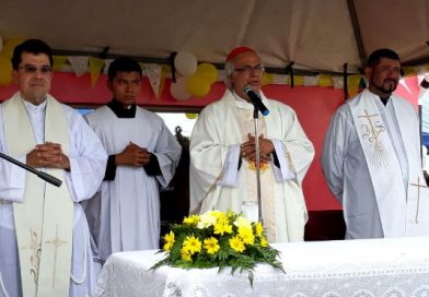 S.E.R Cardenal Leopoldo Brenes oficia misa en Sistema Penitenciario