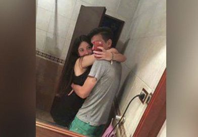 Pareja se toma esta foto y notan algo terrorífico