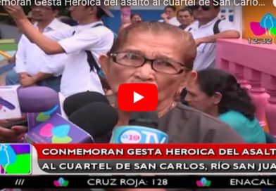 Conmemoran Gesta Heroica del asalto al cuartel de San Carlos, Río San Juan