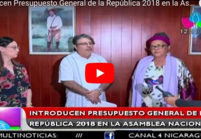 Introducen Presupuesto General de la República 2018 en la Asamblea Nacional