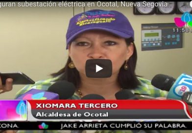 Inauguran subestación eléctrica en Ocotal, Nueva Segovia