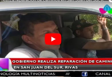 Gobierno realiza reparación de caminos en San Juan del Sur, Rivas