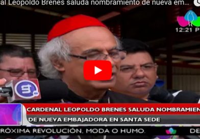 Cardenal Leopoldo Brenes saluda nombramiento de nueva embajadora en Santa Sede