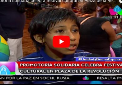 Promotoría solidaria celebra festival cultural en Plaza de la Revolución