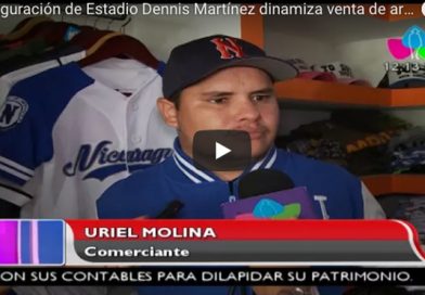 Inauguración de Estadio Dennis Martínez dinamiza venta de artículos deportivos