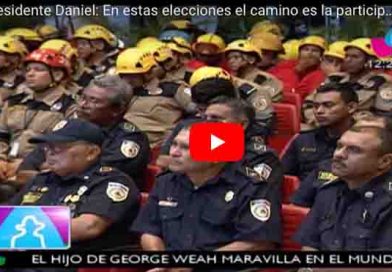 Presidente Daniel: En estas elecciones el camino es la participación