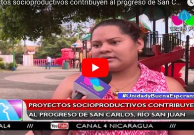 Proyectos socioproductivos contribuyen al progreso de San Carlos, Río San Juan