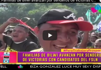 R.A.C.A Familias de Bilwi avanzan por senderos de victorias con candidatos de FSLN