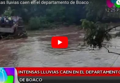 Intensas lluvias caen en el departamento de Boaco