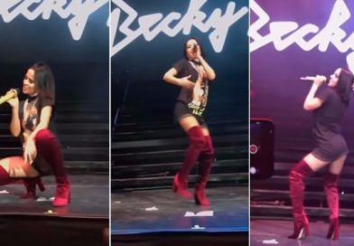 Becky G realiza su baile más sexy y desata la locura de sus fans