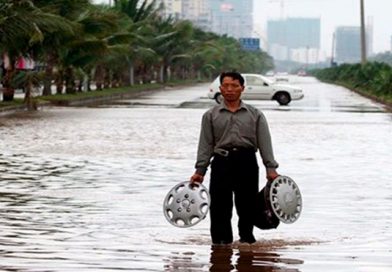 Unas 400.000 personas son evacuadas en China por tifón Khanu