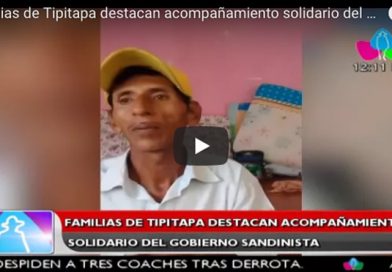 Familias de Tipitapa destacan acompañamiento solidario del Gobierno Sandinista